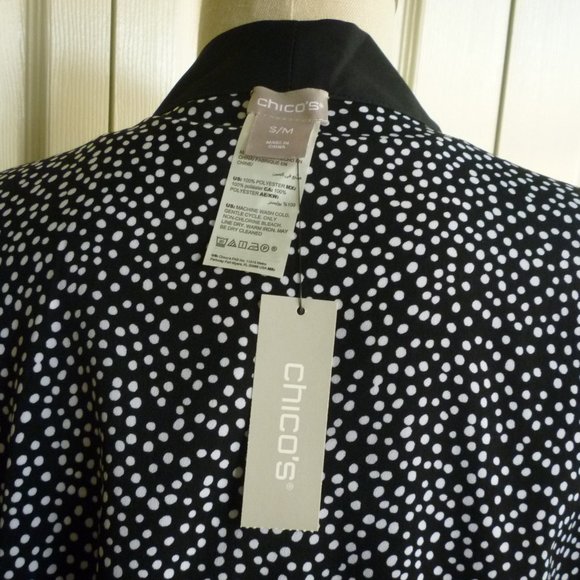 CHICO’S Reversible  Cocoon Ruana Wrap - Picture 12 of 16